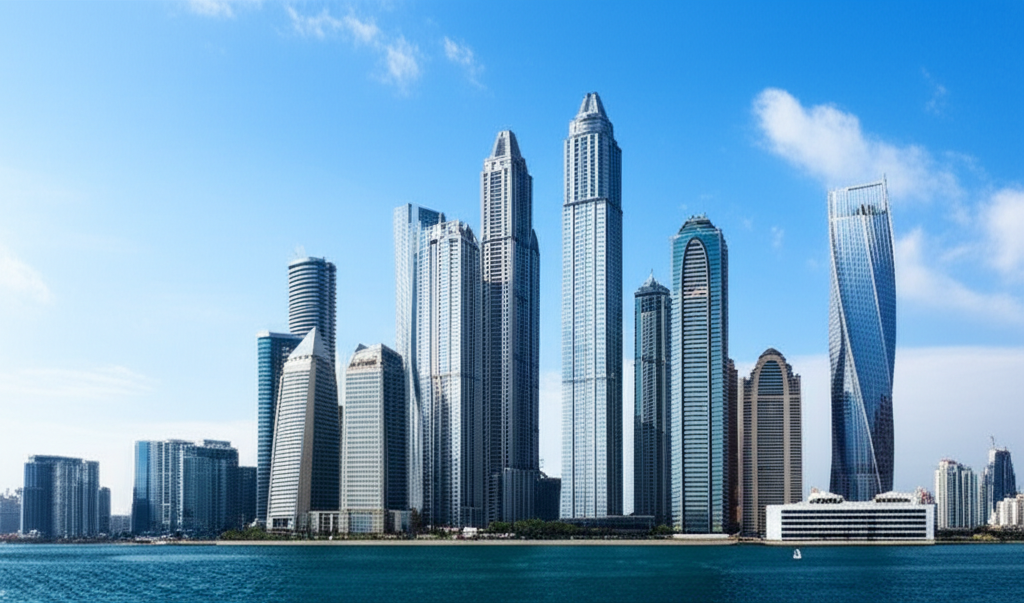 Modern Real Estate Skyline